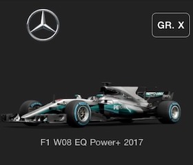 GR.X - Mercedes F1 W08 EQ Power+ 2017