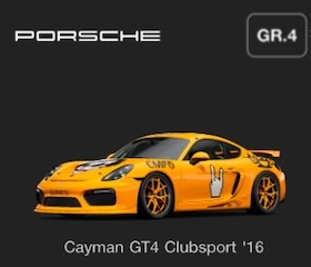 GR.4 - Porsche Cayman GT4 Clubsport ´16