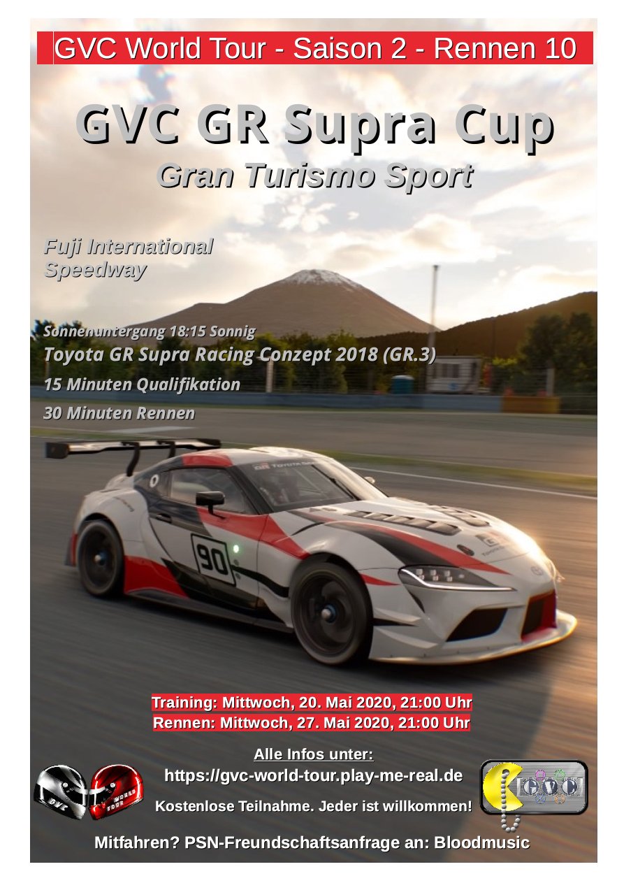 Saison 2 - Rennen 10 - GVC GR Supra Cup - Fuji International Speedway - GR.3 - Toyota GR Supra Racing Conzept 2018