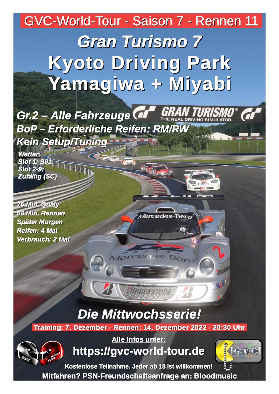 Saison 7 - Rennen 11 - Kyoto Driving Park - Yamagiwa + Miyabi