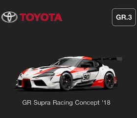 GR.3 - Toyota GR Supra Racing Conzept 2018
